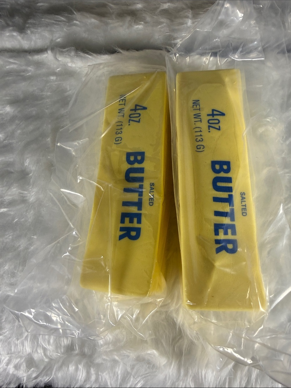 Slow rising squishy sticks of butter